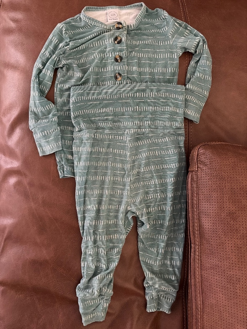 Lou Lou and Company baby pajama set